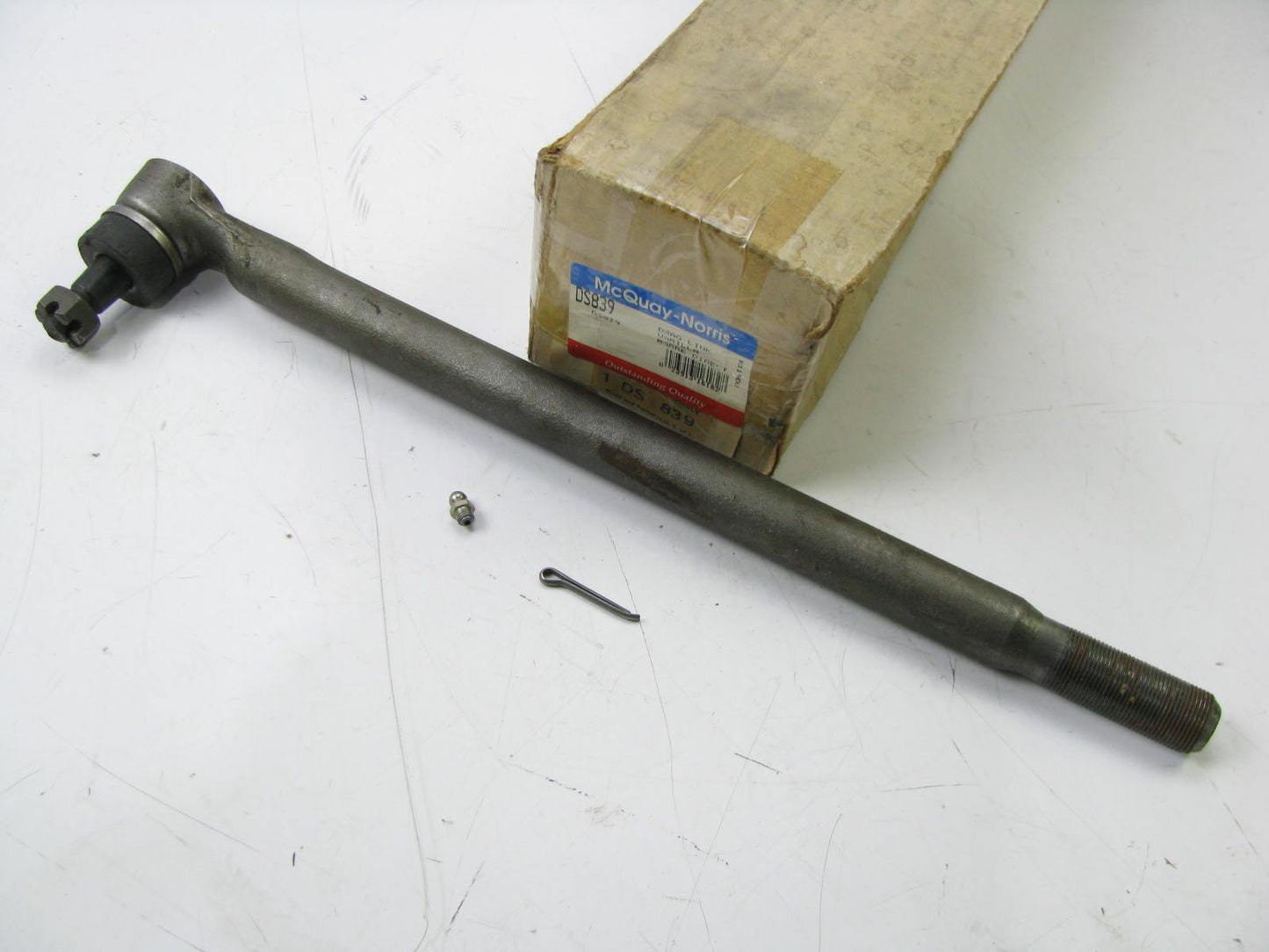 DS839 Front Right Steering Drag Link 1973-75 Ford F-100 4WD & POWER STEERING