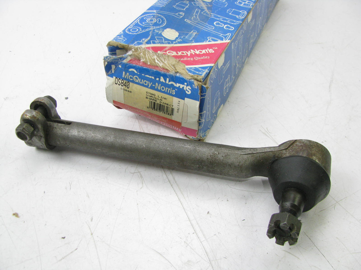 Mcquay-Norris DS840 Left Power Steering Drag Link For 1970-1975 Ford F-100