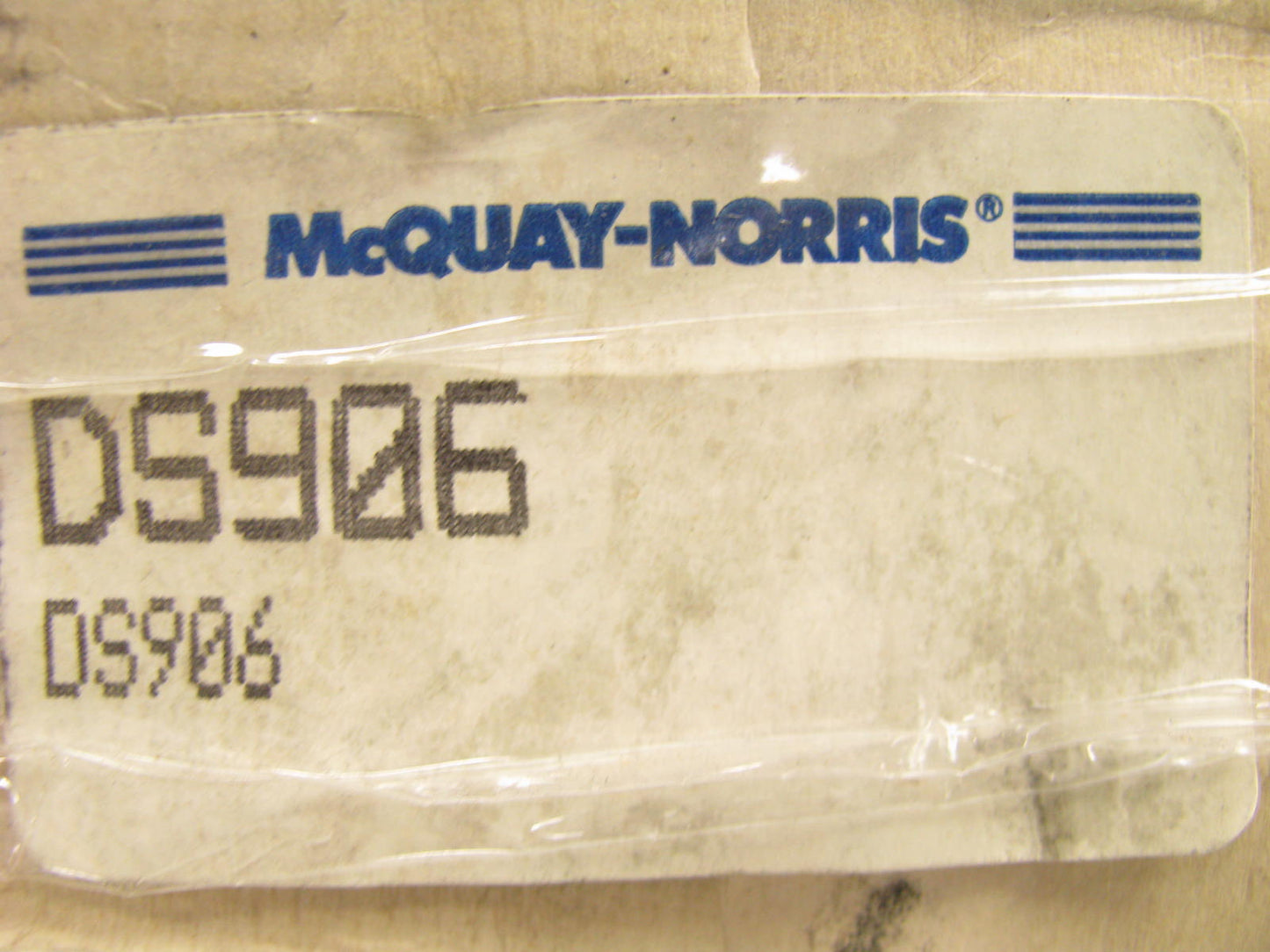 Mcquay-norris DS906 Steering Tie Rod End 1977-1978 Ford LTD & Mercury Marquis