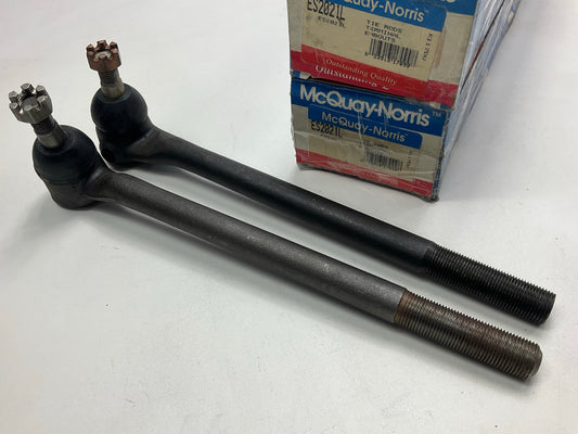 (2) Mcquay-norris ES2021L Inner Tie Rod End 74-75 IHC Harvester 200 75 Travelall