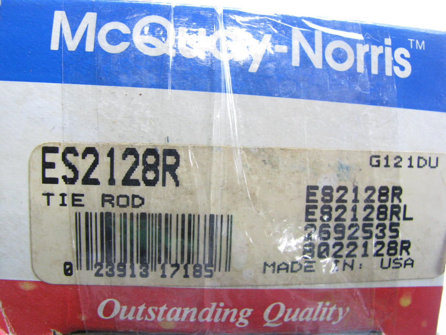 Mcquay-norris ES2128R Steering Tie Rod End - Front Outer