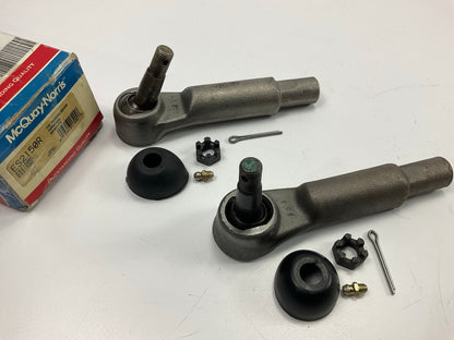 (2) Mcquay-norris ES2150R Steering Tie Rod Ends - Front Outer