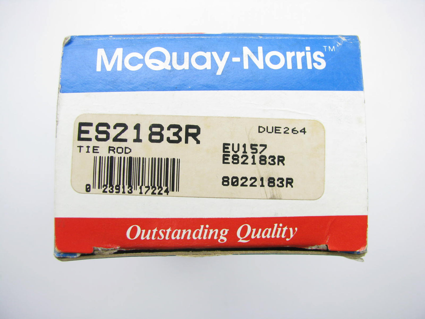 McQuay-Norris ES2183R Front Inner Steering Tie Rod End
