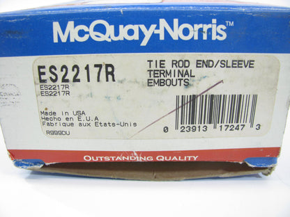 McQuay-Norris ES2217R LEFT OUTER Suspension Steering Tie Rod End
