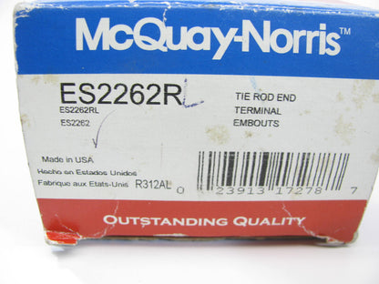 Mcquay-Norris ES2262RL FRONT OUTER Steering Tie Rod End 1986-97 Ford Aerostar