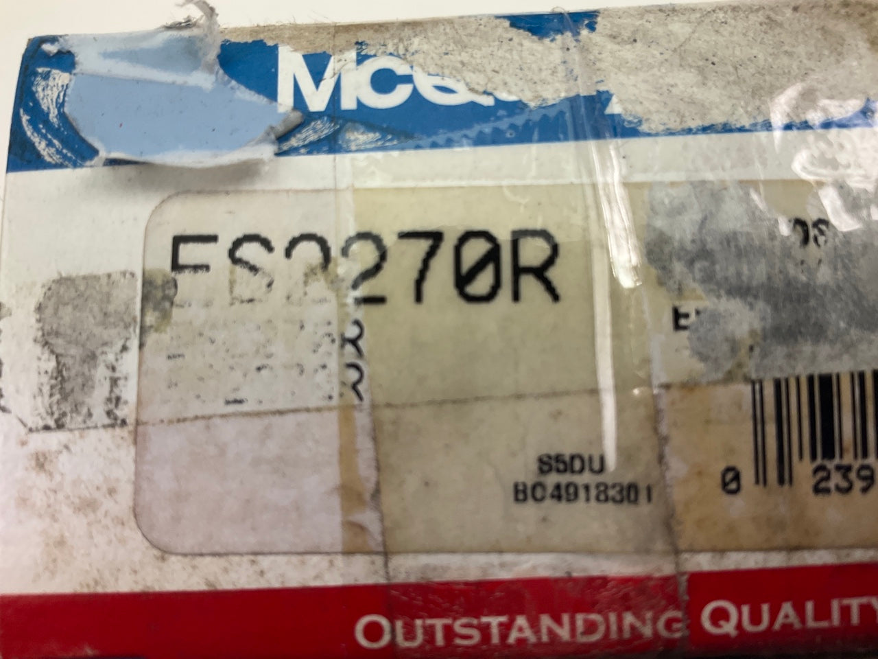 Mcquay-norris ES2270R Front Outer Steering Tie Rod End - OEM 555