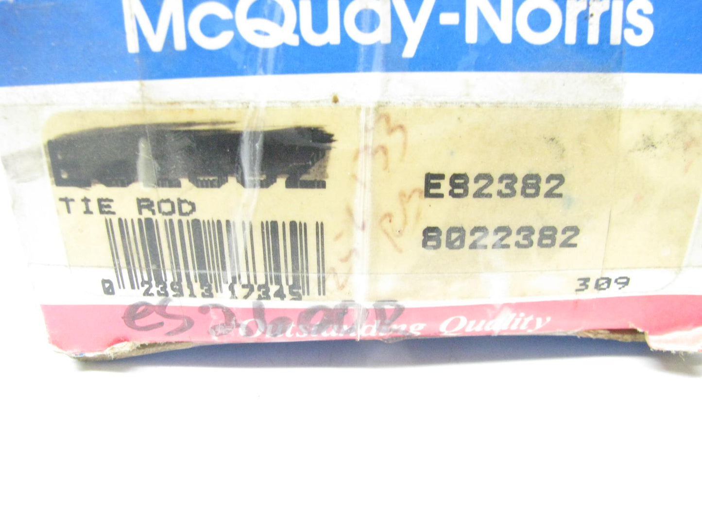 Mcquay-norris ES2600R FRONT OUTER Steering Tie Rod End