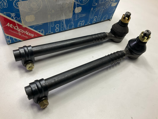 (2) Mcquay-norris ES2909 Outer Tie Rod Ends For 1986-1988 Toyota Van.