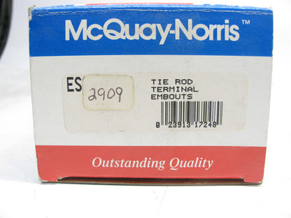 Mcquay-norris ES2909 Outer Tie Rod End For 1986-1988 Toyota Van