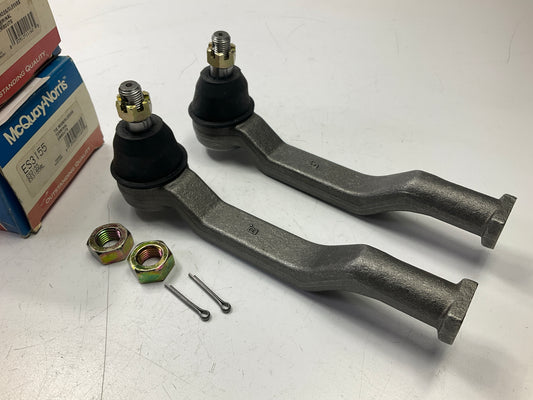 (2) Mcquay Norris ES3155 Front Outer Steering Tie Rod End For 1989-98 Mazda MPV