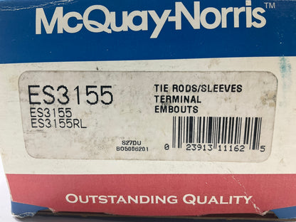 Mcquay-norris ES3155 Front Outer Steering Tie Rod End For 1989-1998 Mazda MPV