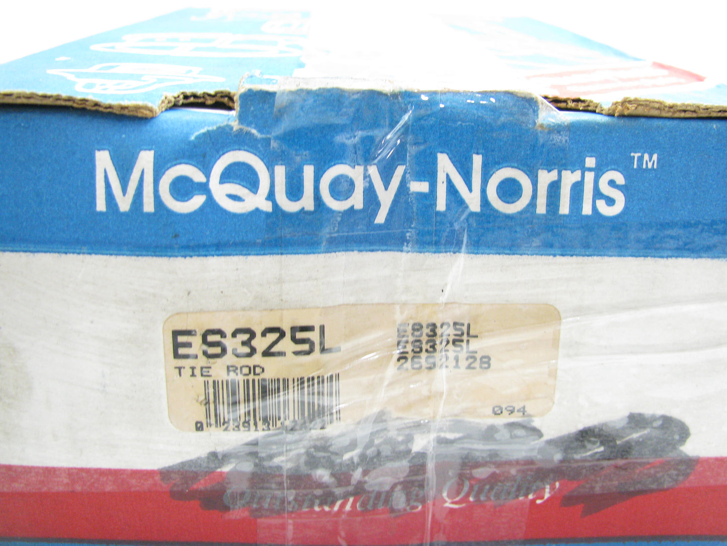 Mcquay-norris ES325L Steering Tie Rod End - Front Left Outer