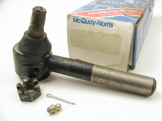 Mcquay-norris ES331R Front Right Outer Tie Rod End - 1968-1970 GMC Chevy VANS