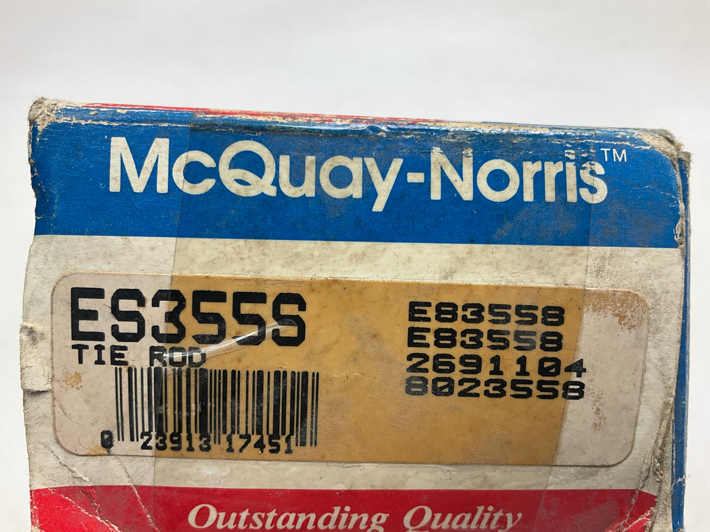 (2) Mcquay-Norris ES355S Steering Tie Rod End Adjusting Sleeve