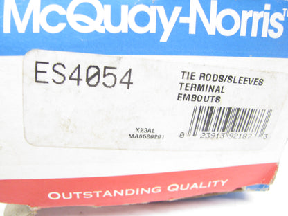 Mcquay-norris ES4054 Steering Tie Rod End - INNER