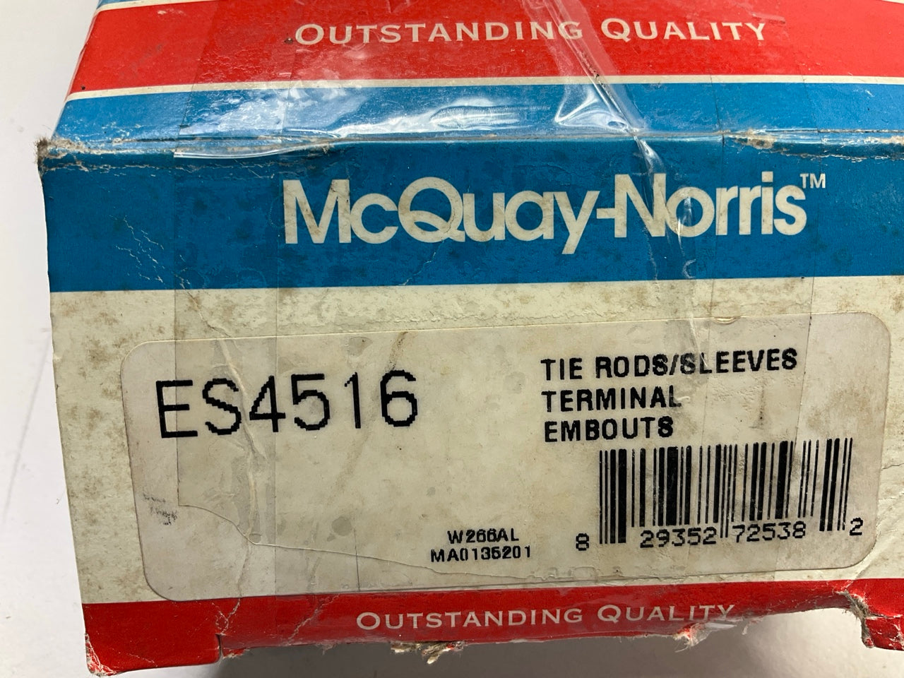 Mcquay-norris ES4516 Front Outer Steering Tie Rod End For 2005-15 Toyota Tacoma