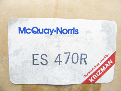 Mcquay-norris ES470R Front Inner Steering Tie Rod End for 1967-1973 Fiat 850