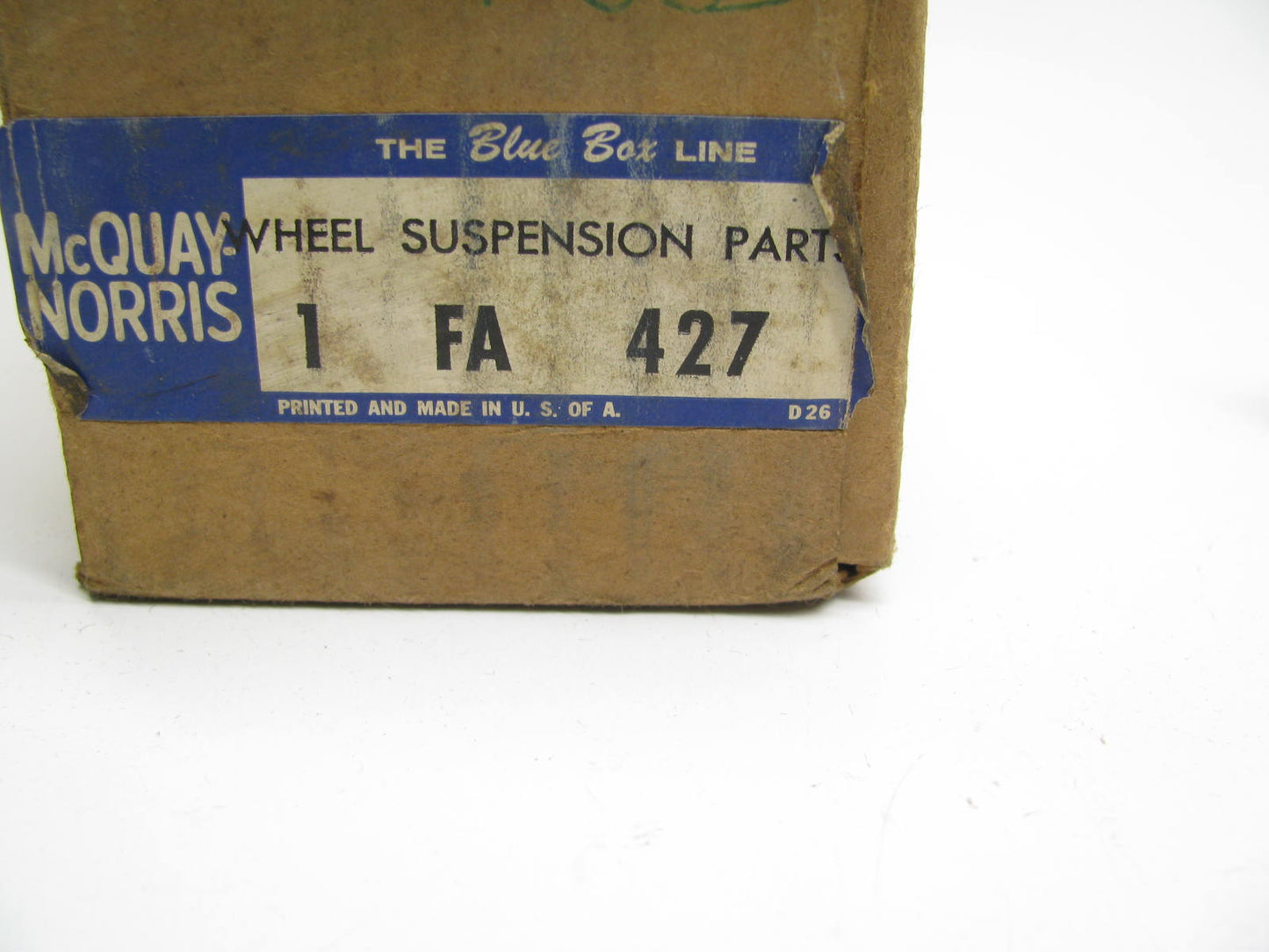 Mcquay-norris FA-427 Steering Idler Arm 1962 Pontiac Tempest