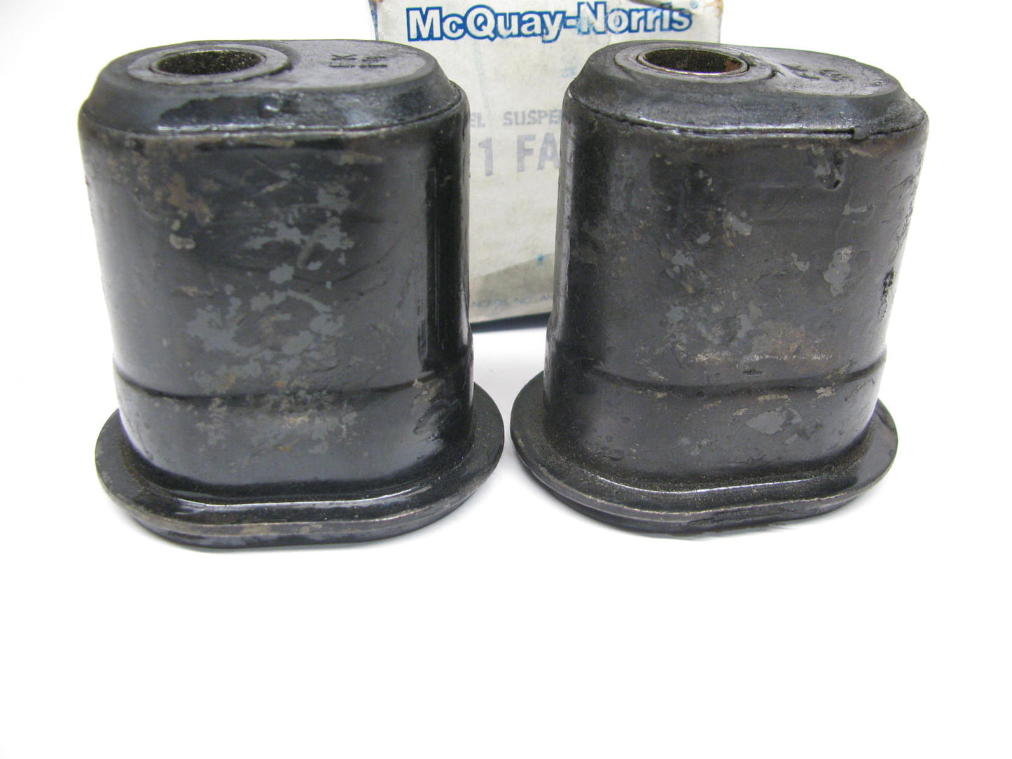 (2) Mcquay-norris FA-775 Oval Front Lower Rear Control Arm Bushings