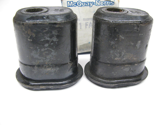 (2) Mcquay-norris FA-775 Oval Front Lower Rear Control Arm Bushings