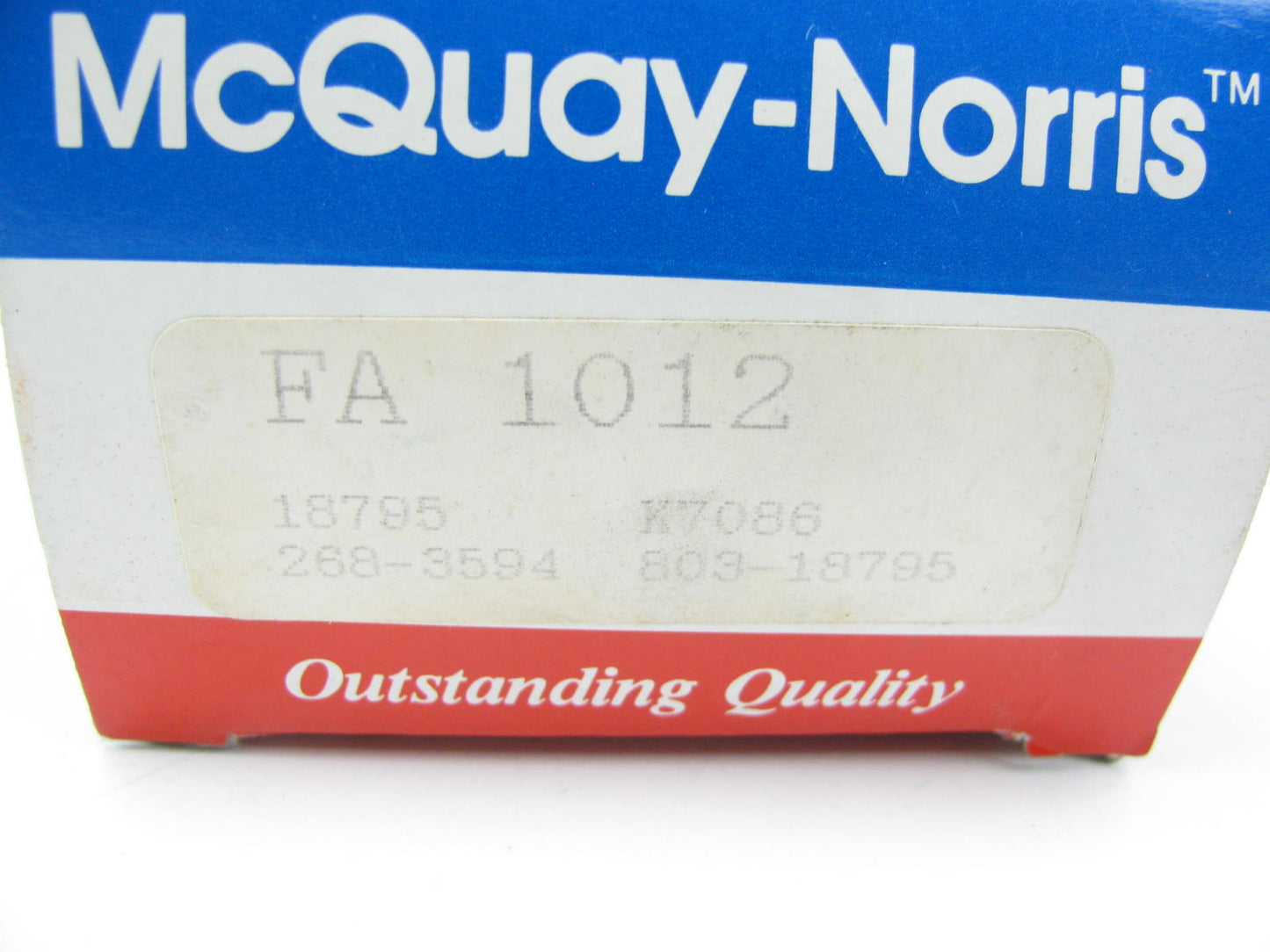 Mcquay-norris FA1012 Steering Idler Arm