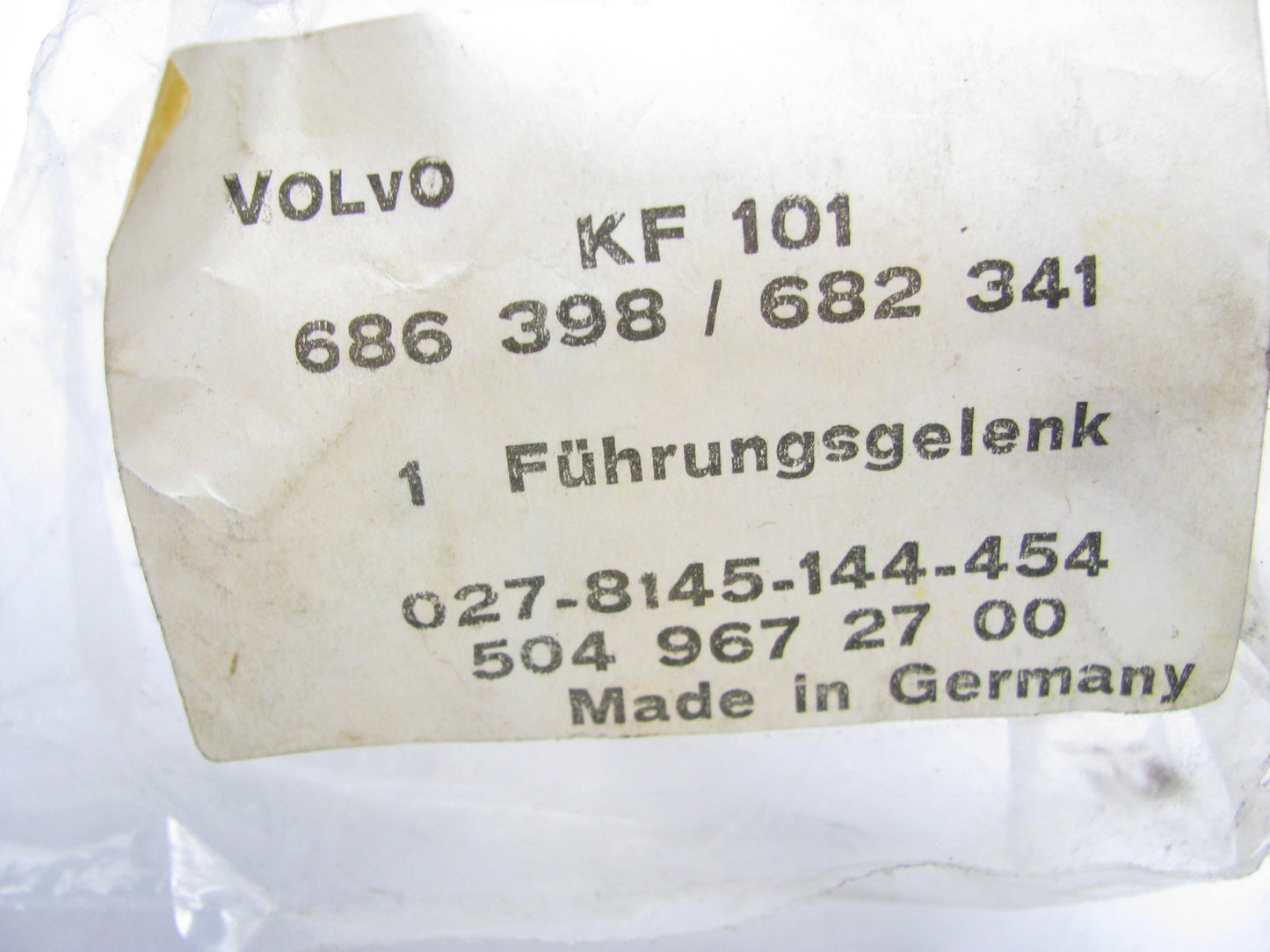 Mcquay-norris FA1057 Front Upper Ball Joint 1969-74 Volvo 142 144 145 69-75 164