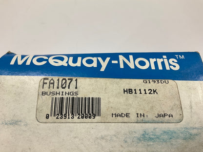 Mcquay-norris FA1071 Front Suspension Strut Rod Bushings - 70-74 Toyota Corolla