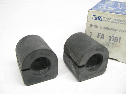 Mcquay-norris FA1191 Suspension Stabilizer Bar Bushings, Front