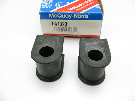 (2) Mcquay-norris FA1323 Front Suspension Sway Bar Bushings 70-71 Toyota Corolla