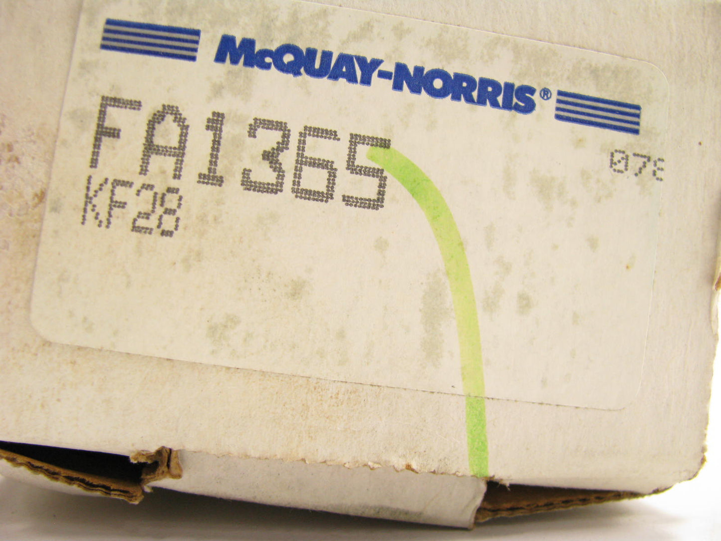 Mcquay-norris FA1365 OEM 555 Front Left Lower Control Arm Shaft Kit 67-70 Corona