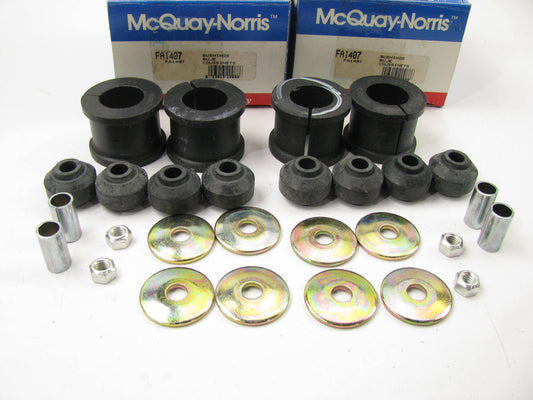 (2) Mcquay-norris FA1407 Suspension Stabilizer Bar Bushing Kit, Front