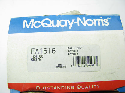 McQuay-Norris FA1616 FRONT UPPER Ball Joint