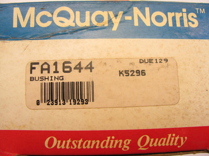 Mcquay-norris FA1644 Suspension Control Arm Bushing Kit - Rear Lower