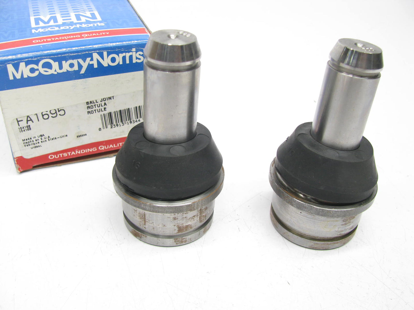 (2) Mcquay-norris FA1695 FRONT UPPER Suspension Ball Joints - 4WD