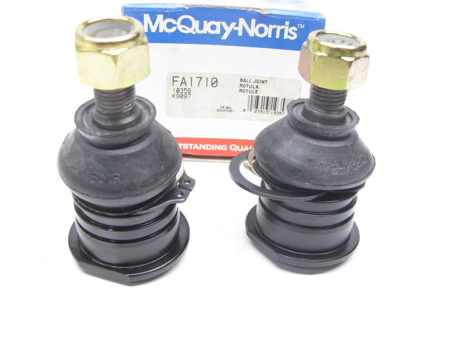 (2) Mcquay-norris FA1710  Front Lower Ball Joints For 1984-1988 Nissan 200SX