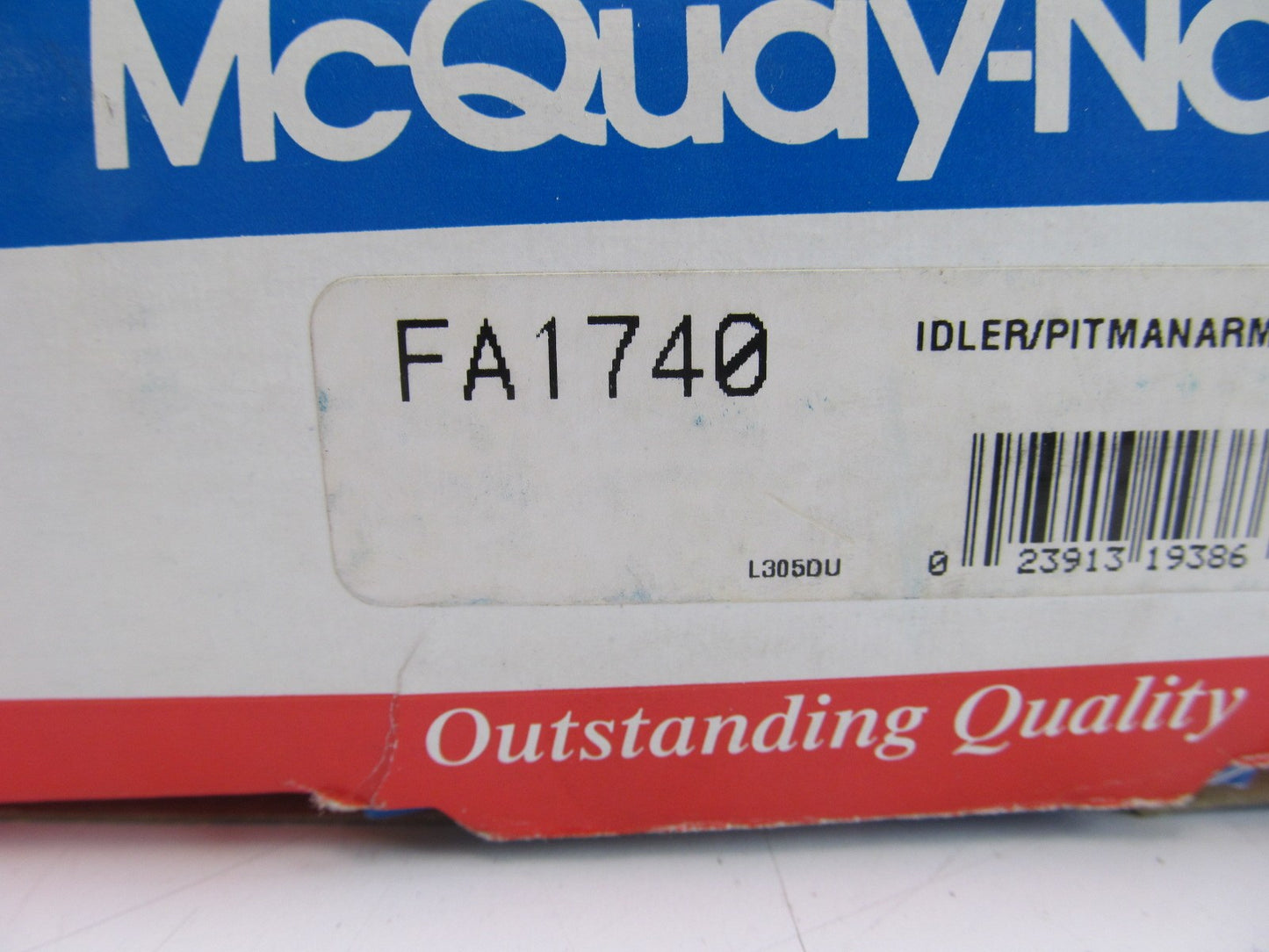 Mcquay-Norris FA1740 Steering Idler Arm (RWD ONLY)