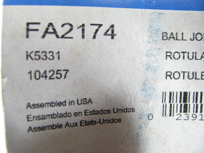 Mcquay-norris FA2174 Front Lower Ball Suspension Ball Joint