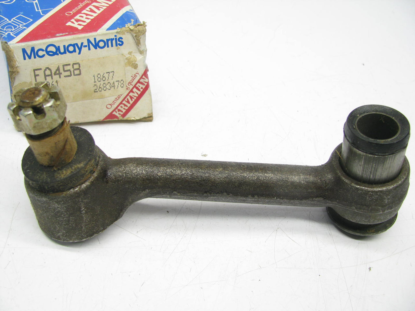 Mcquay-norris FA458 Steering Idler Arm For 1967-1968 AMC Rebel & Ambassador