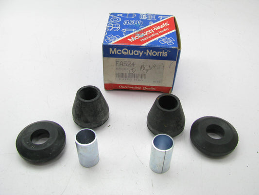 (2) Mcquay-norris FA524 Suspension Strut Rod Bushing Kit Front