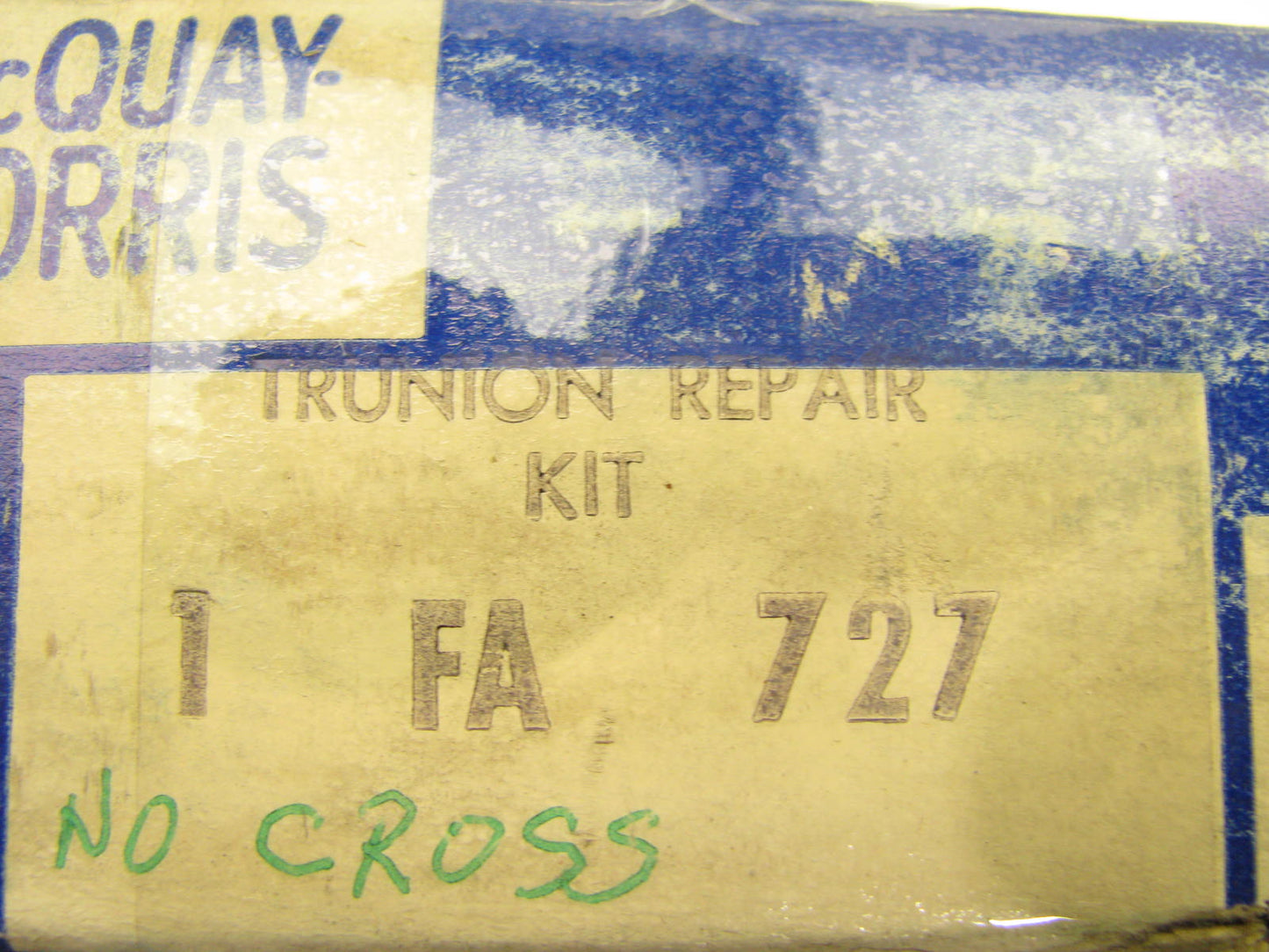 VINTAGE Mcquay-norris FA727 Trunion Repair Kit