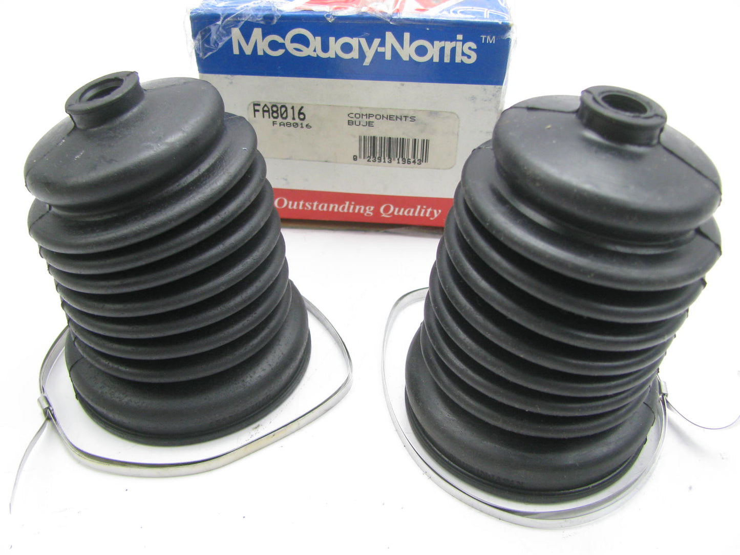 Mcquay-Norris FA8016 Steering Rack & Pinion Bellows For 1984-1985 Toyota Corolla