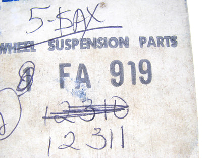 (2) Suspension Control Arm Bushings  Front Upper  Mcquay-norris FA919