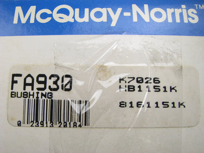 New Mcquay-norris FA930 Front Suspension Stabilizer Sway Bar Link Kit