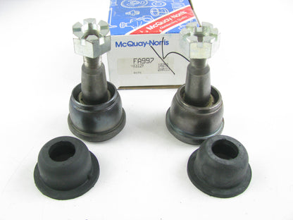 (2) Mcquay-norris FA997 Suspension Ball Joint - Front Lower