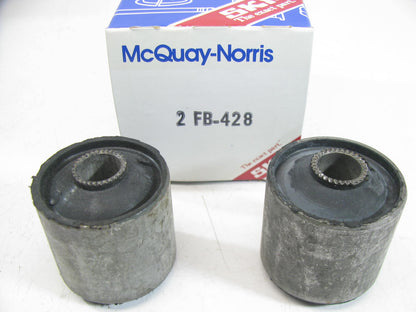 (2) Mcquay-norris FB-428 Suspension Control Arm Bushing - Rear