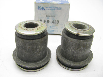 (2) Mcquay-norris FB-430 FRONT UPPER Control Arm Bushings For 1974-1975 Corona