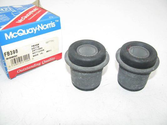 (2) Mcquay-norris FB398 Suspension Control Arm Bushing - Front Upper