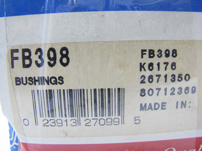 (2) Mcquay-norris FB398 Suspension Control Arm Bushing - Front Upper