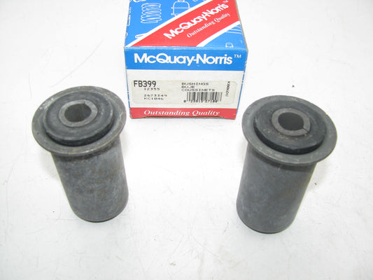 (2) Mcquay-norris FB399 Suspension Control Arm Bushing - Front Lower