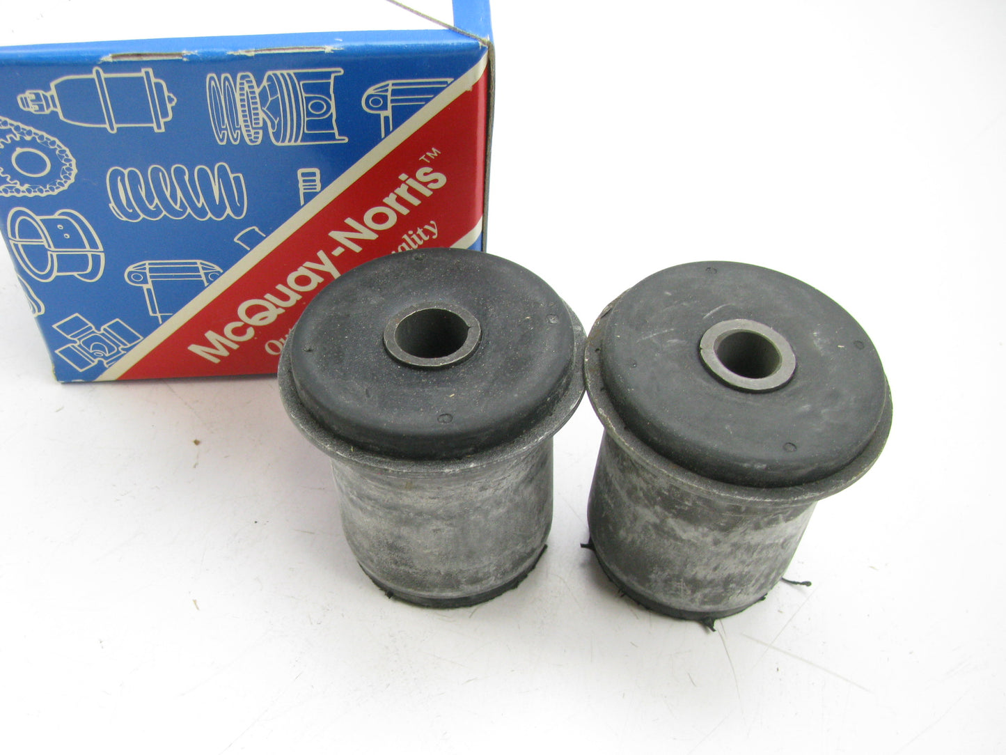 (2) Mcquay-norris FB410 Suspension Control Arm Bushings - Front Lower